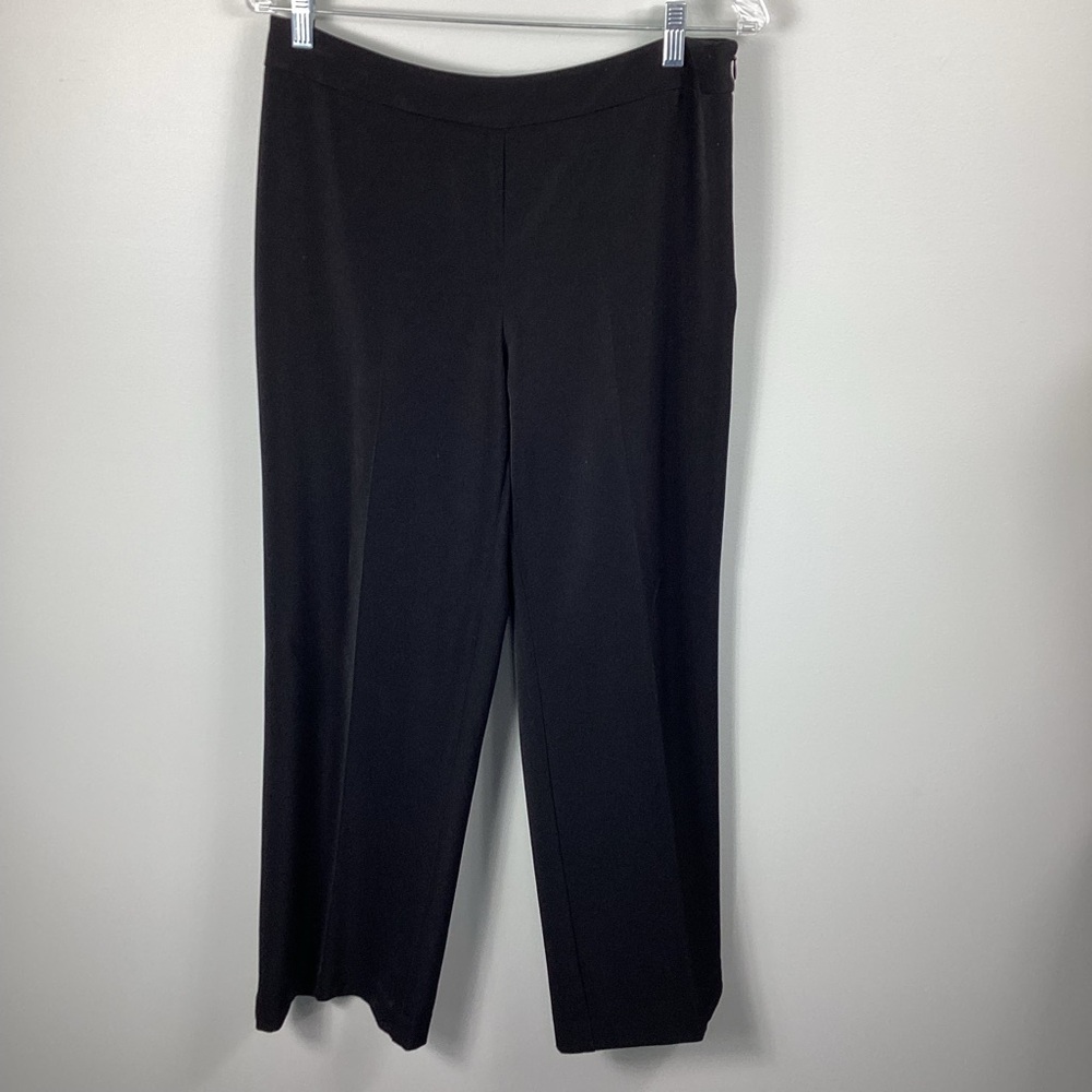 WHBM Black Dress Pants Women’s Size 10S Career Office Wear Polyester Spandex